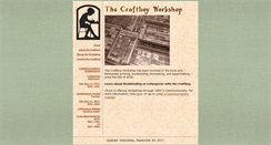 Desktop Screenshot of craftboyworkshop.com